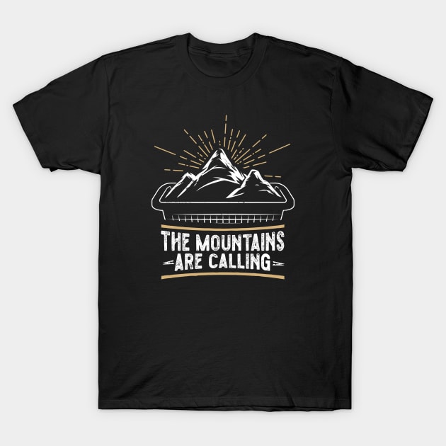 The Laundry Mountains Are Calling T-Shirt by Safari Shirts
